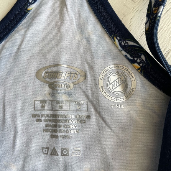 Women's Concepts Nashville Predators 4 Piece Women’s Pajama Set- Size Medium - Picture 4 of 14